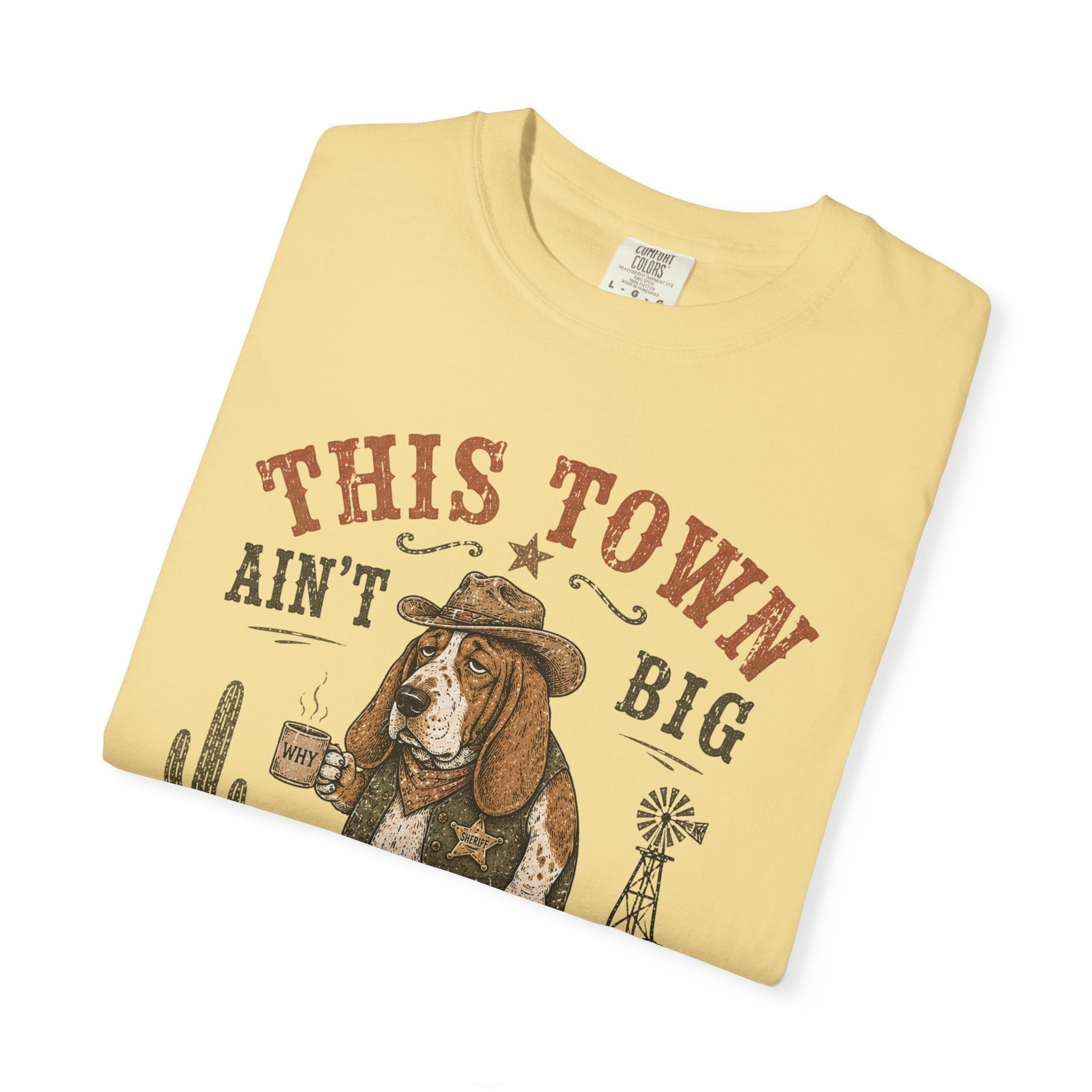 Senior Dog Cowboy  T-Shirt