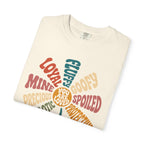 Retro Heartwarming You Are Loved Flower Graphic T-Shirt