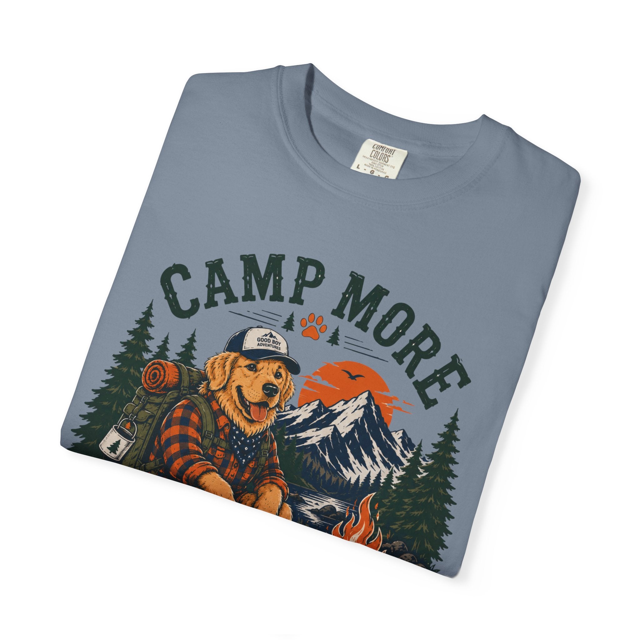 Camp More Worry Less T-Shirt