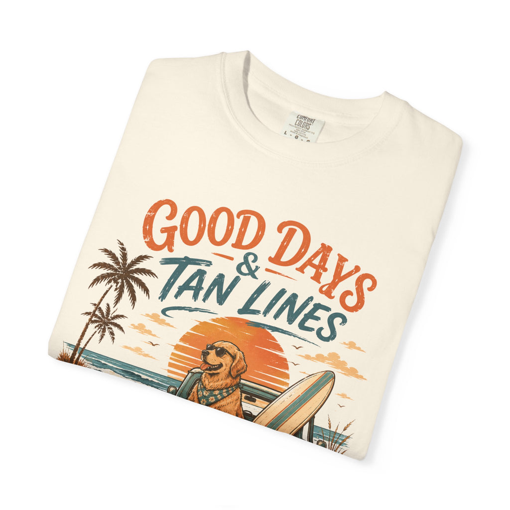 Dog Good Days  Beach T-Shirt