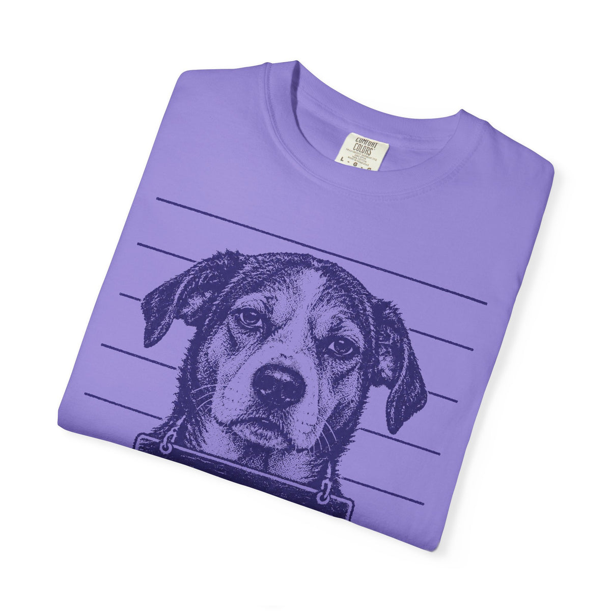 Case Closed Dog Mugshot T-Shirt