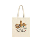 "My Favorite Title Is Cat Mom Tote Bag"