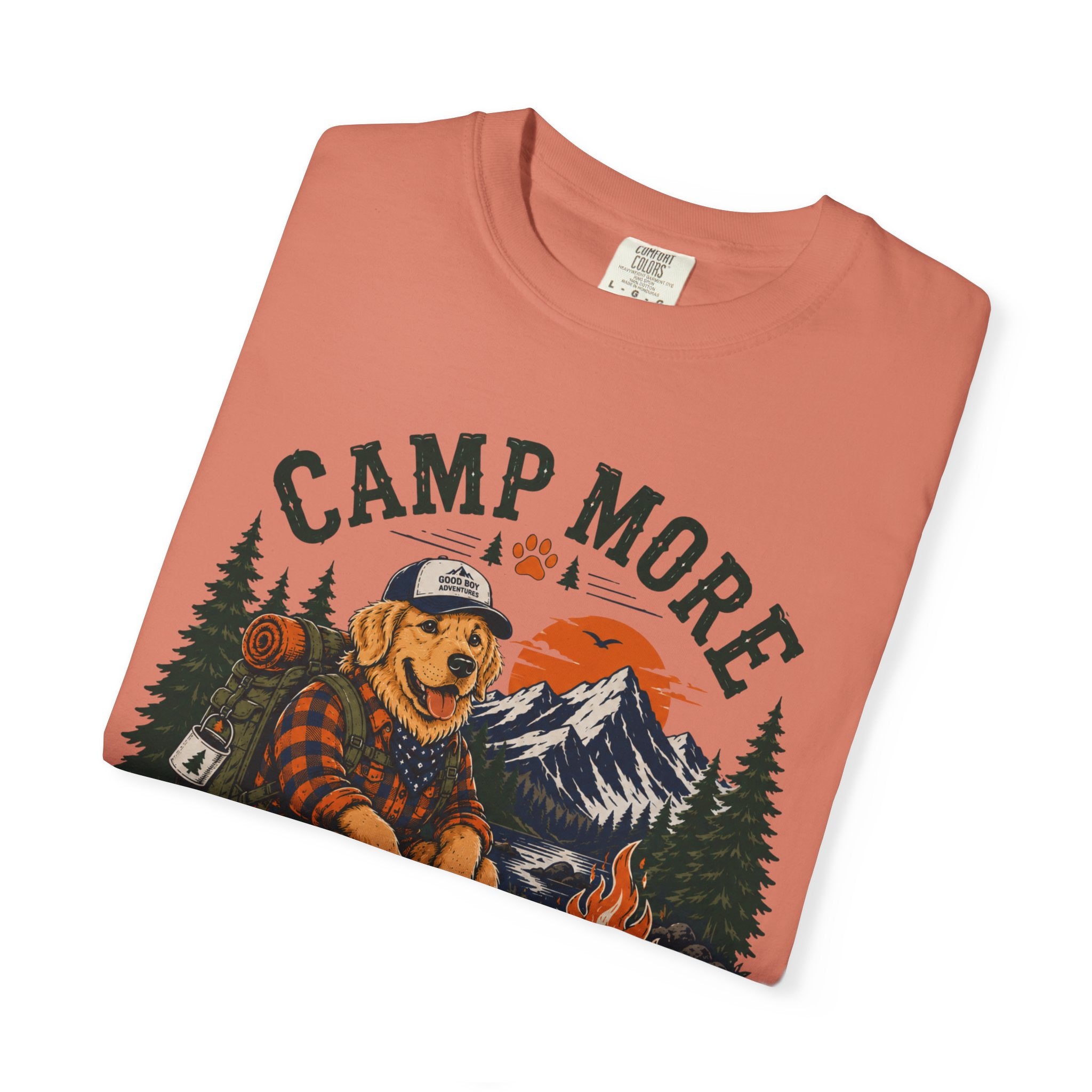 Camp More Worry Less T-Shirt