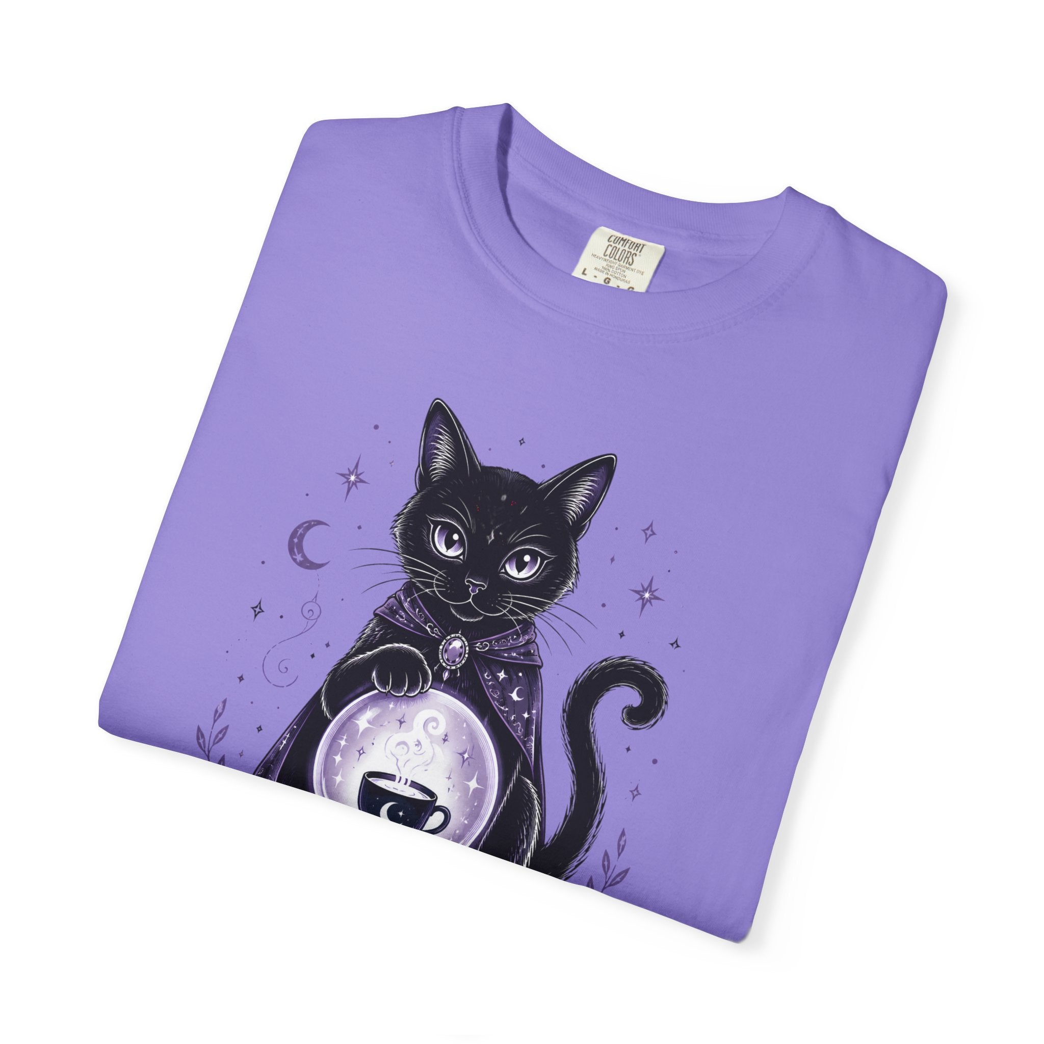 Coffee Fortune Cat T-Shirt