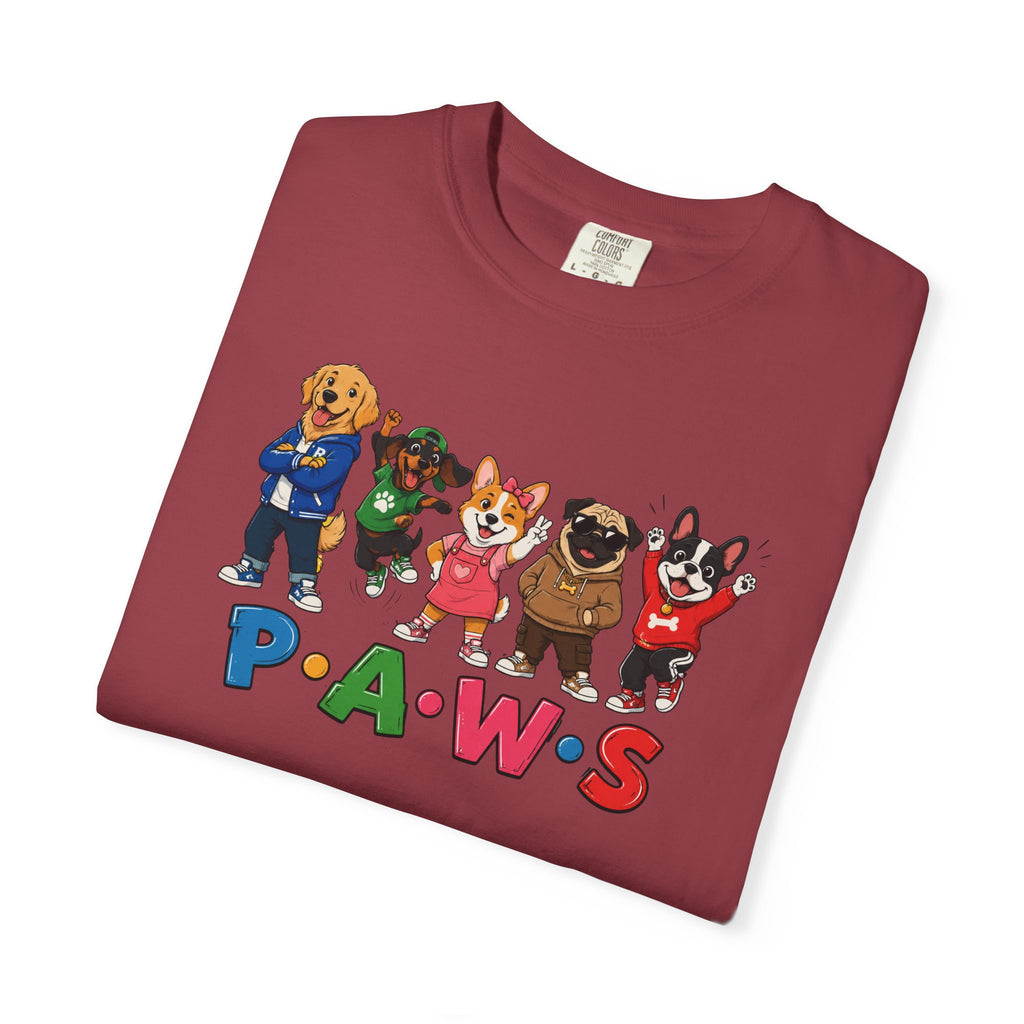PAWS  Dog Crew T-Shirt