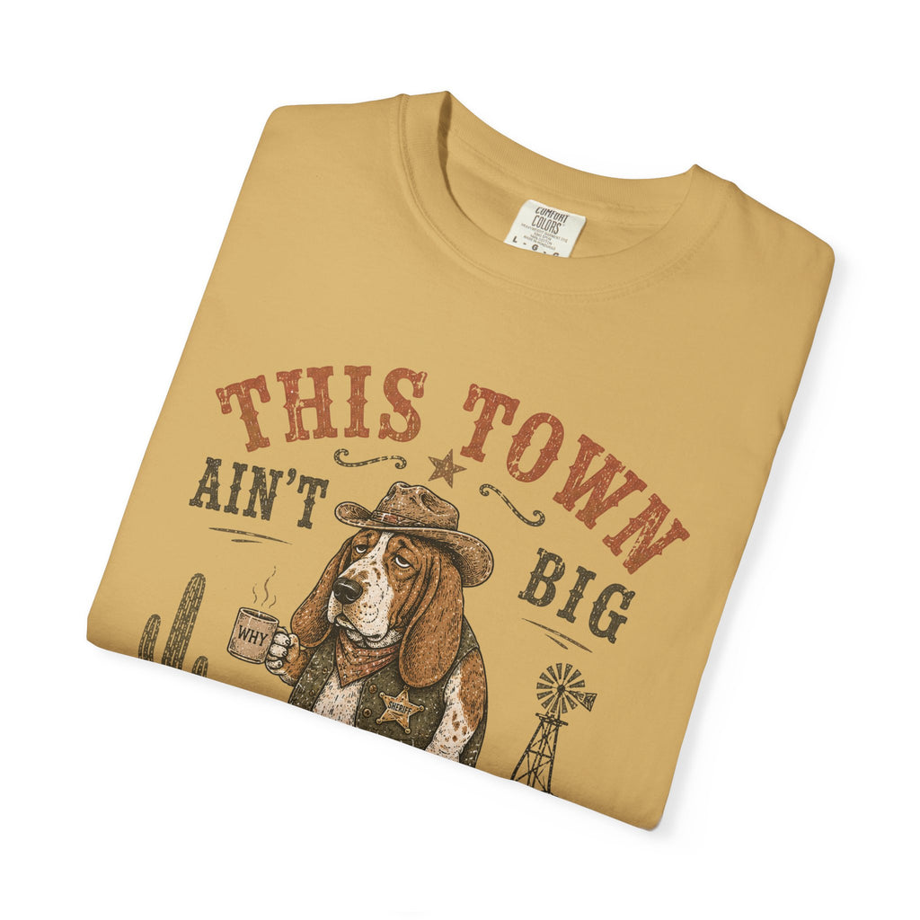 Senior Dog Cowboy  T-Shirt