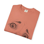 Worried Dog Face Graphic T-Shirt
