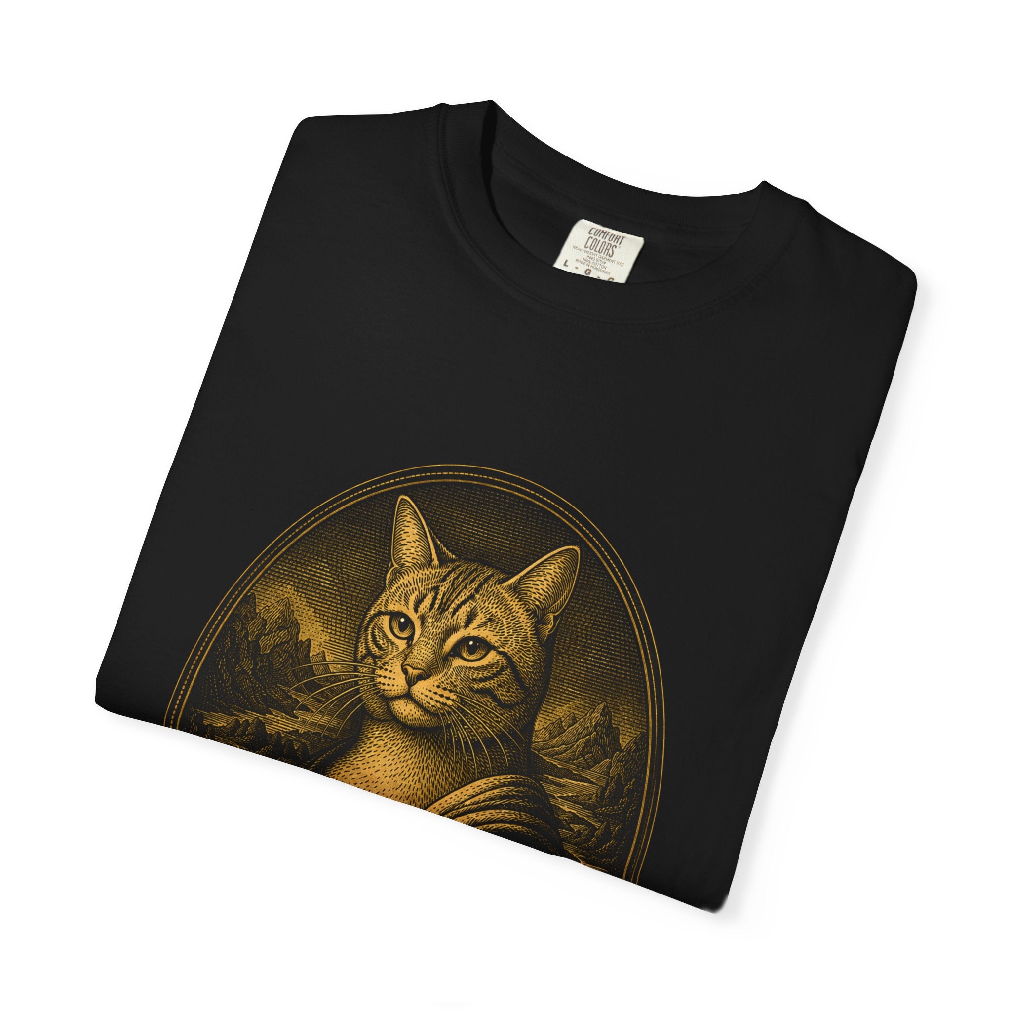 Cat Mona Lisa T-Shirt