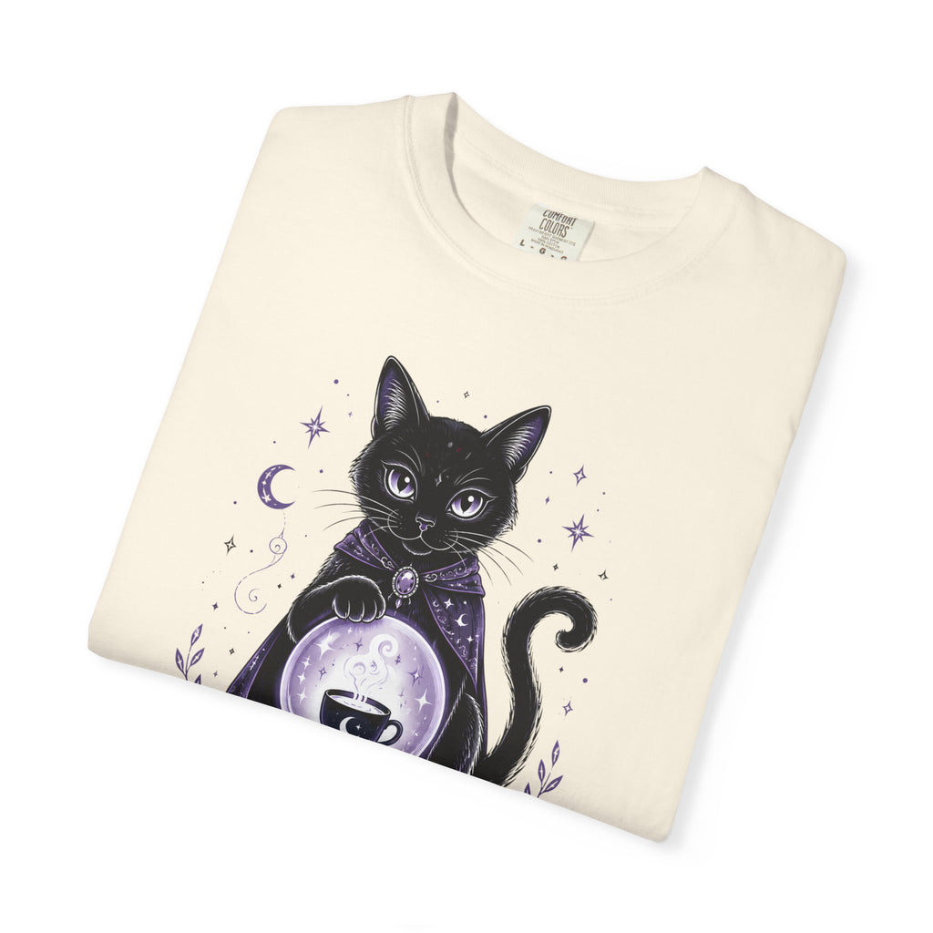 Coffee Fortune Cat T-Shirt