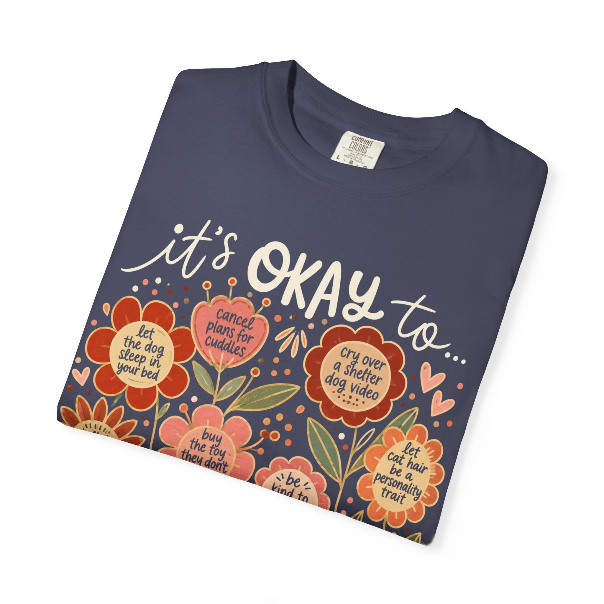 "Choose Joy" Floral Garden Graphic T-Shirt