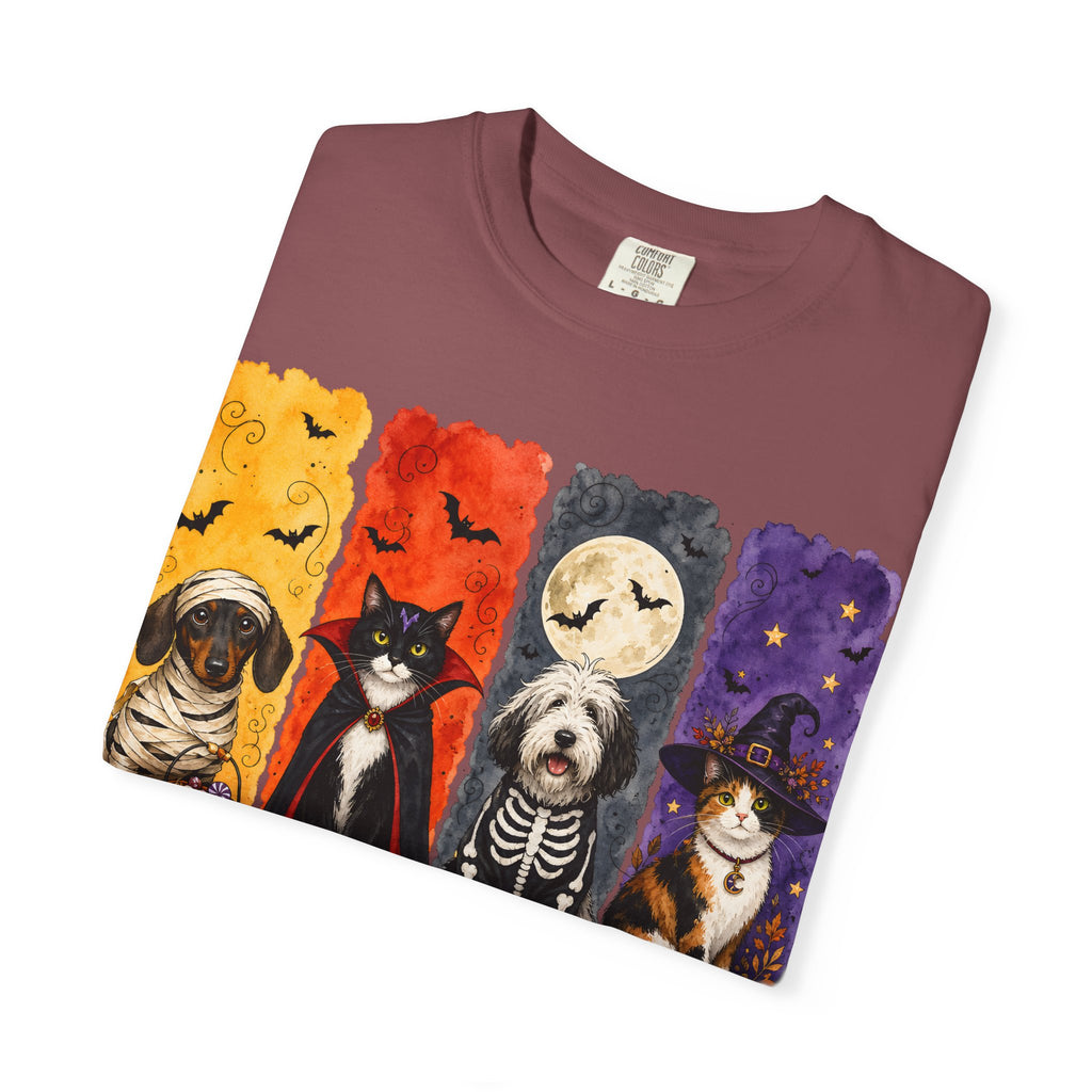 Halloween Dog & Cat T-Shirt