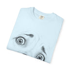 Worried Dog Face Graphic T-Shirt