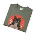 Japanese Neko Bowl Ramen Cat T-Shirt