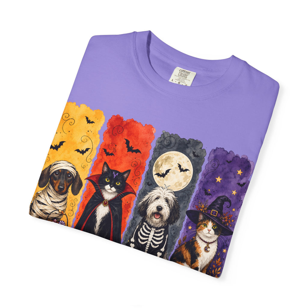 Halloween Dog & Cat T-Shirt