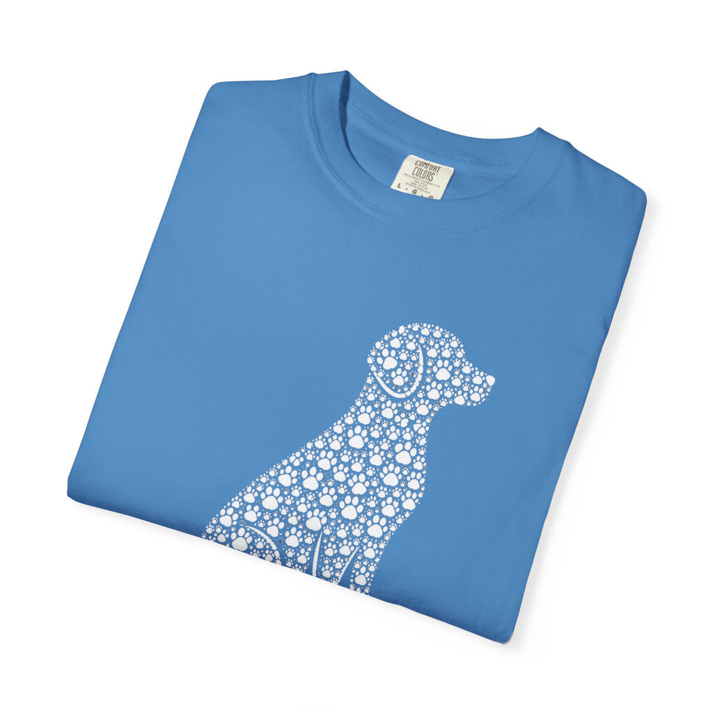 Dog Silhouette White T-Shirt