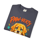 Paw-verty Expert Dog Graphic T-Shirt