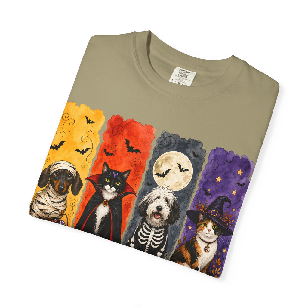 Halloween Dog & Cat T-Shirt