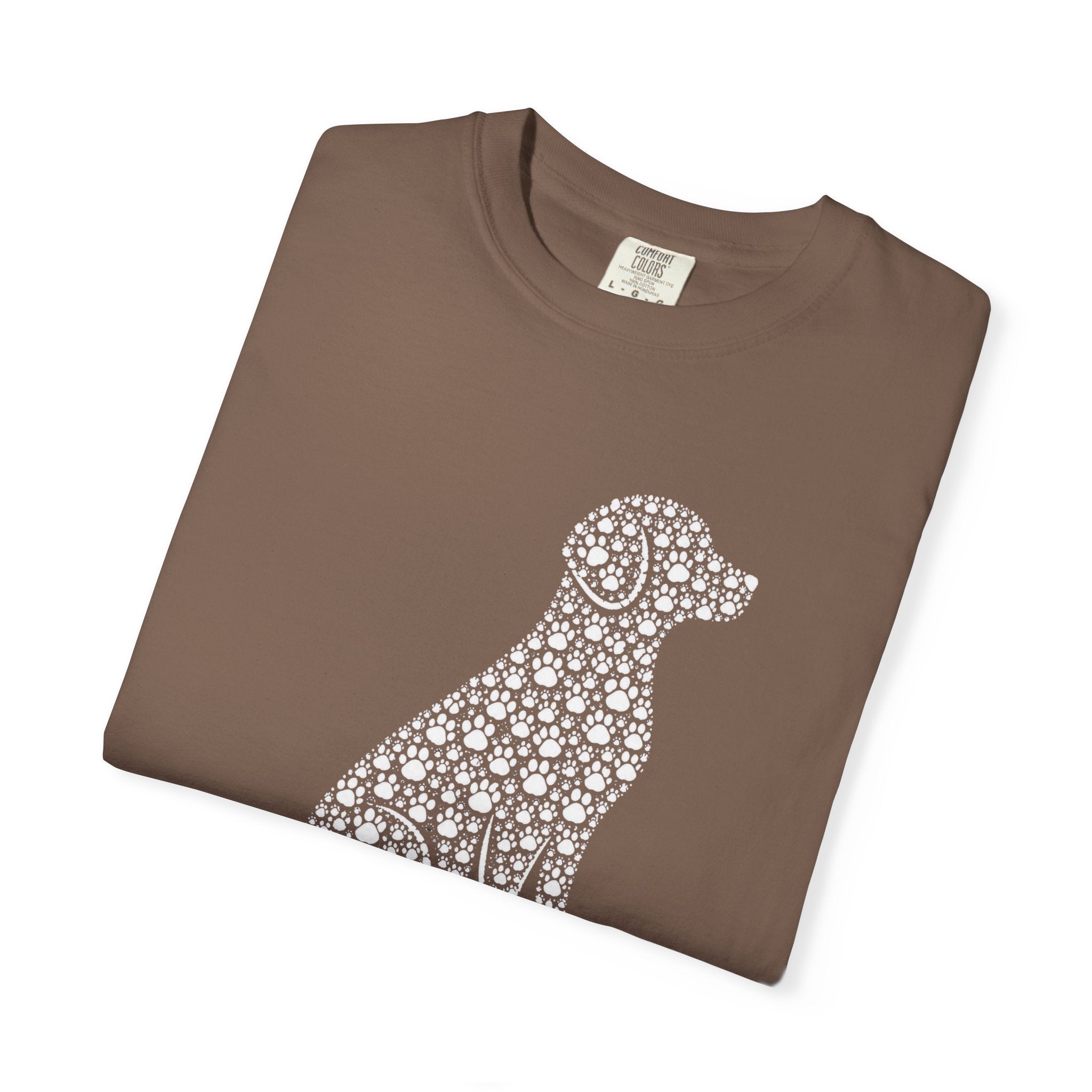 Dog Silhouette White T-Shirt