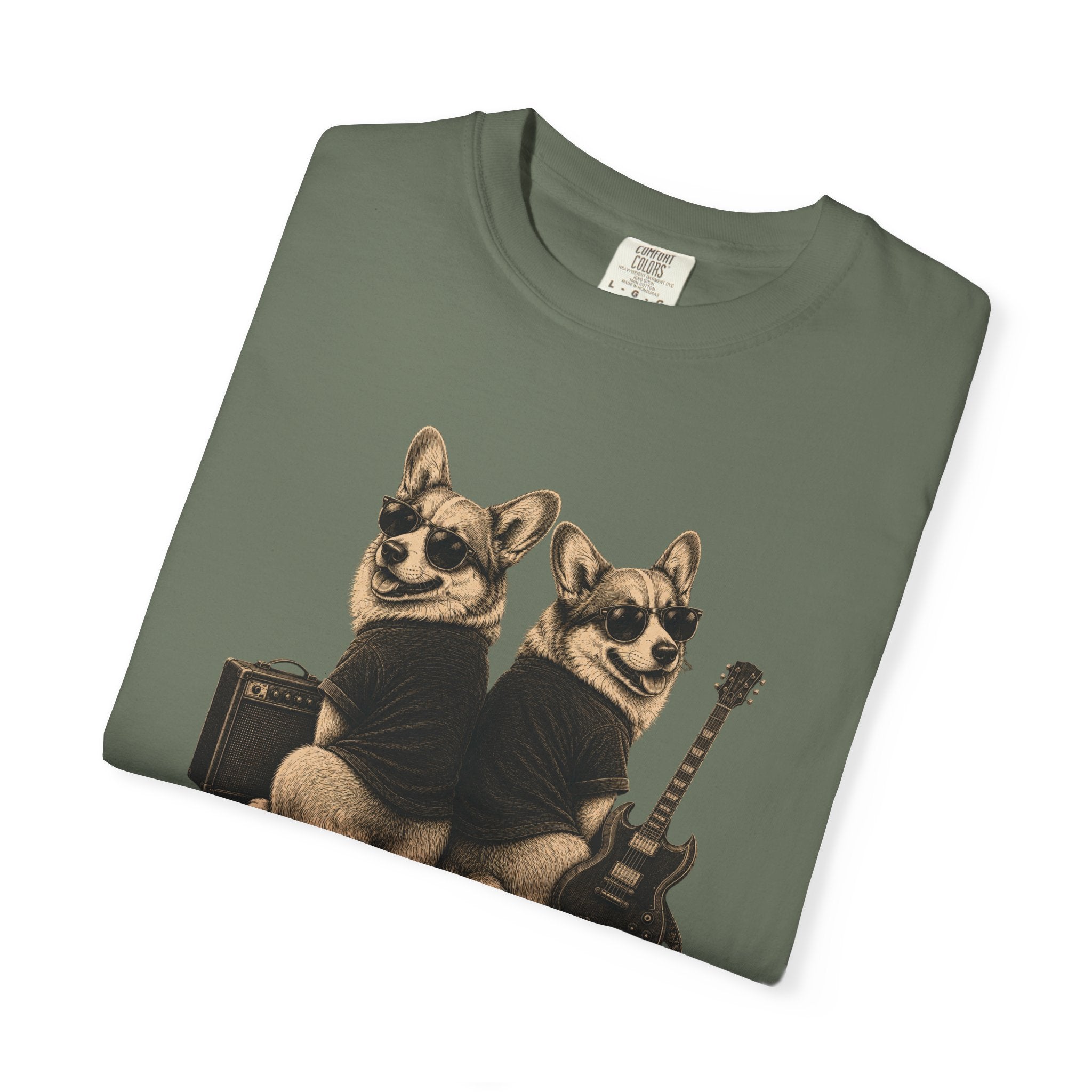 Corgi Dog Duo Graphic T-Shirt