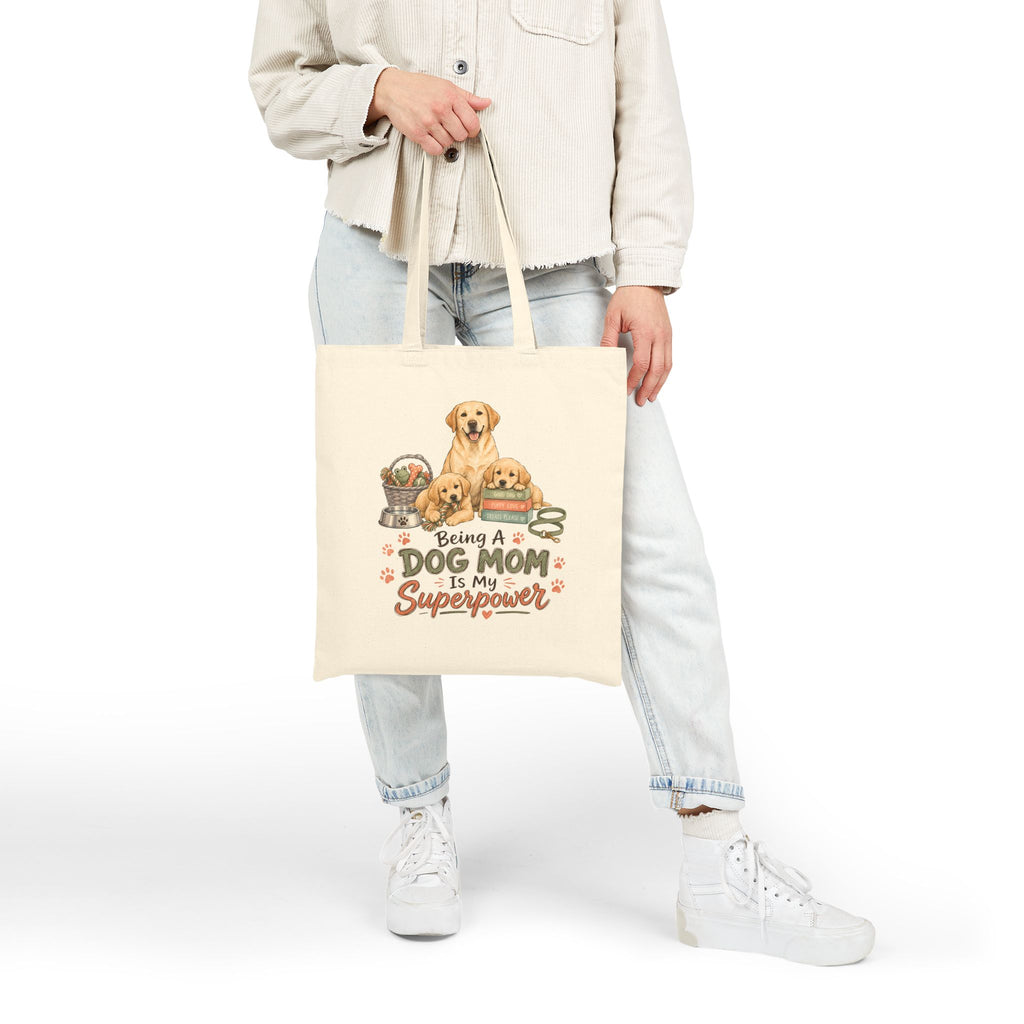 "Being a Dog Mom Is My Superpower Tote Bag"