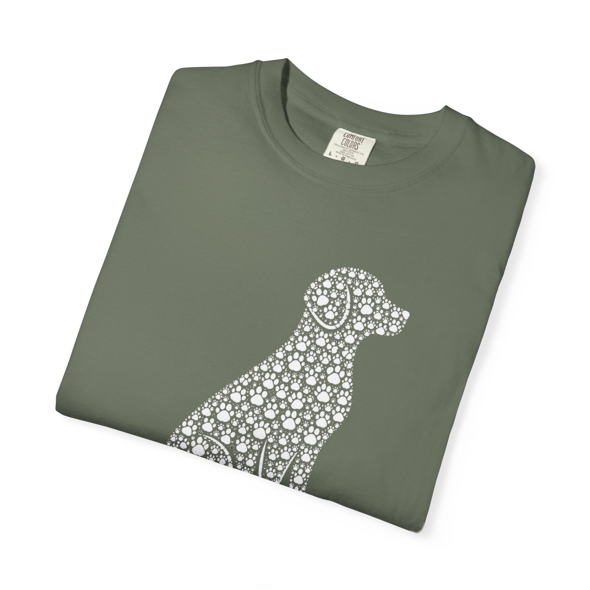 Dog Silhouette White T-Shirt
