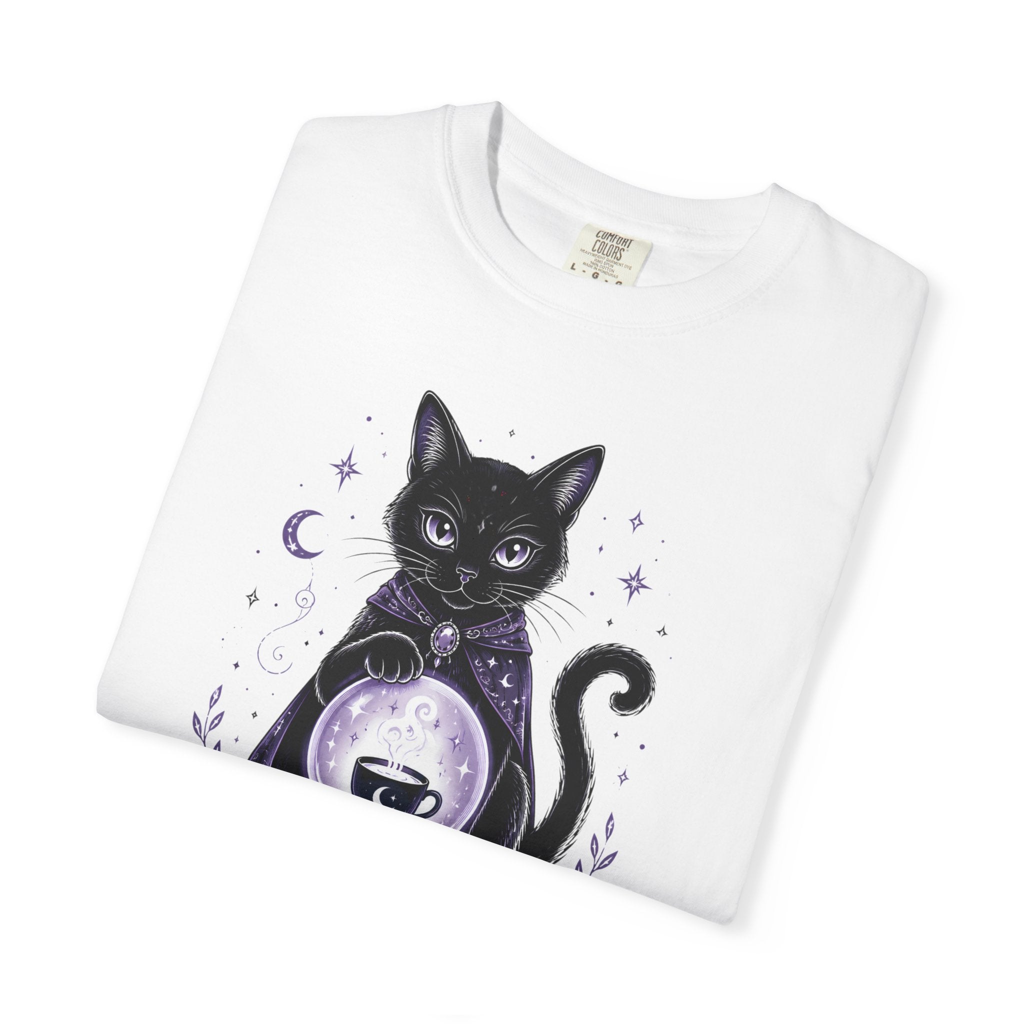 Coffee Fortune Cat T-Shirt