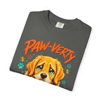 Paw-verty Expert Dog Graphic T-Shirt