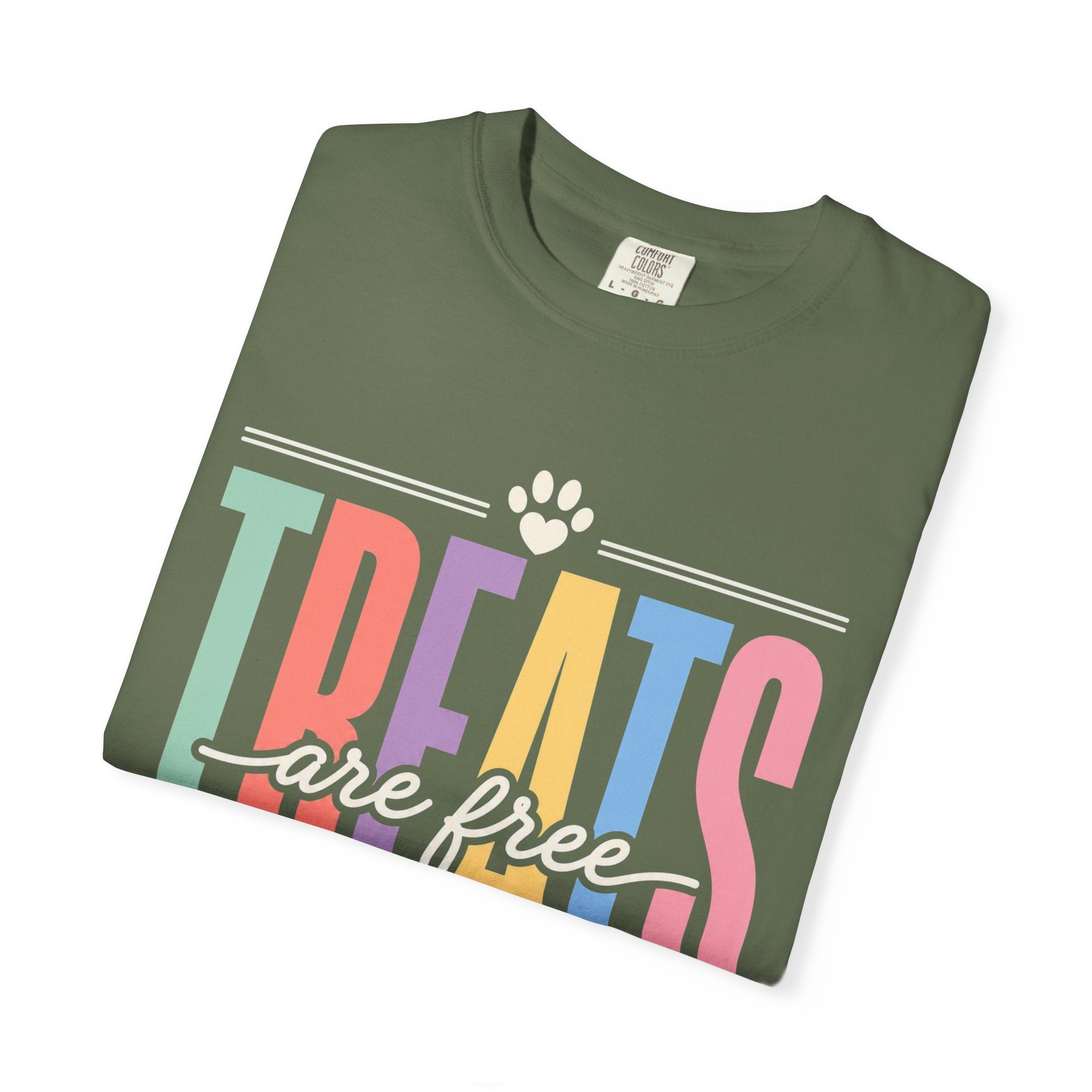 Treats Are Free T-Shirt — 'Sprinkle Them Everywhere' Pet Lover Tee