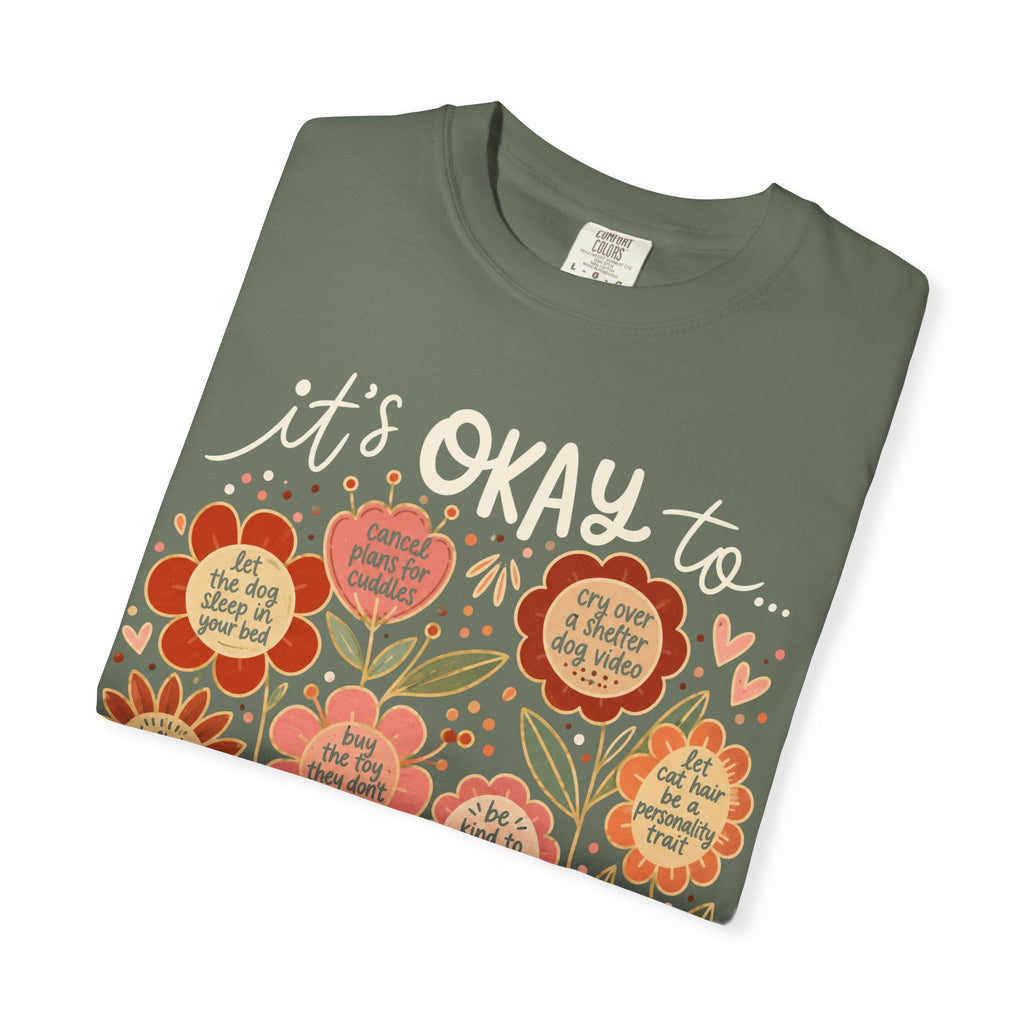 "Choose Joy" Floral Garden Graphic T-Shirt