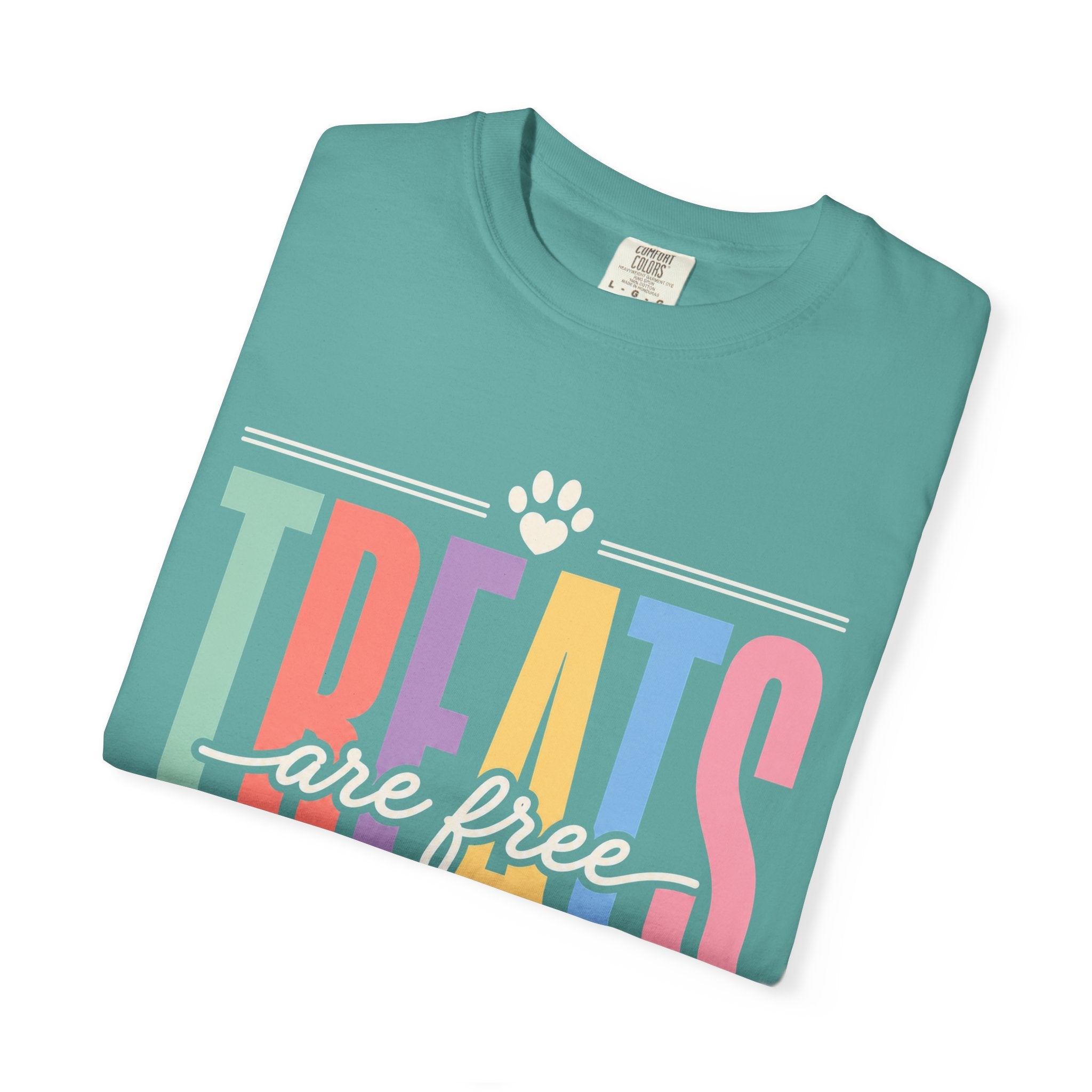 Treats Are Free T-Shirt — 'Sprinkle Them Everywhere' Pet Lover Tee