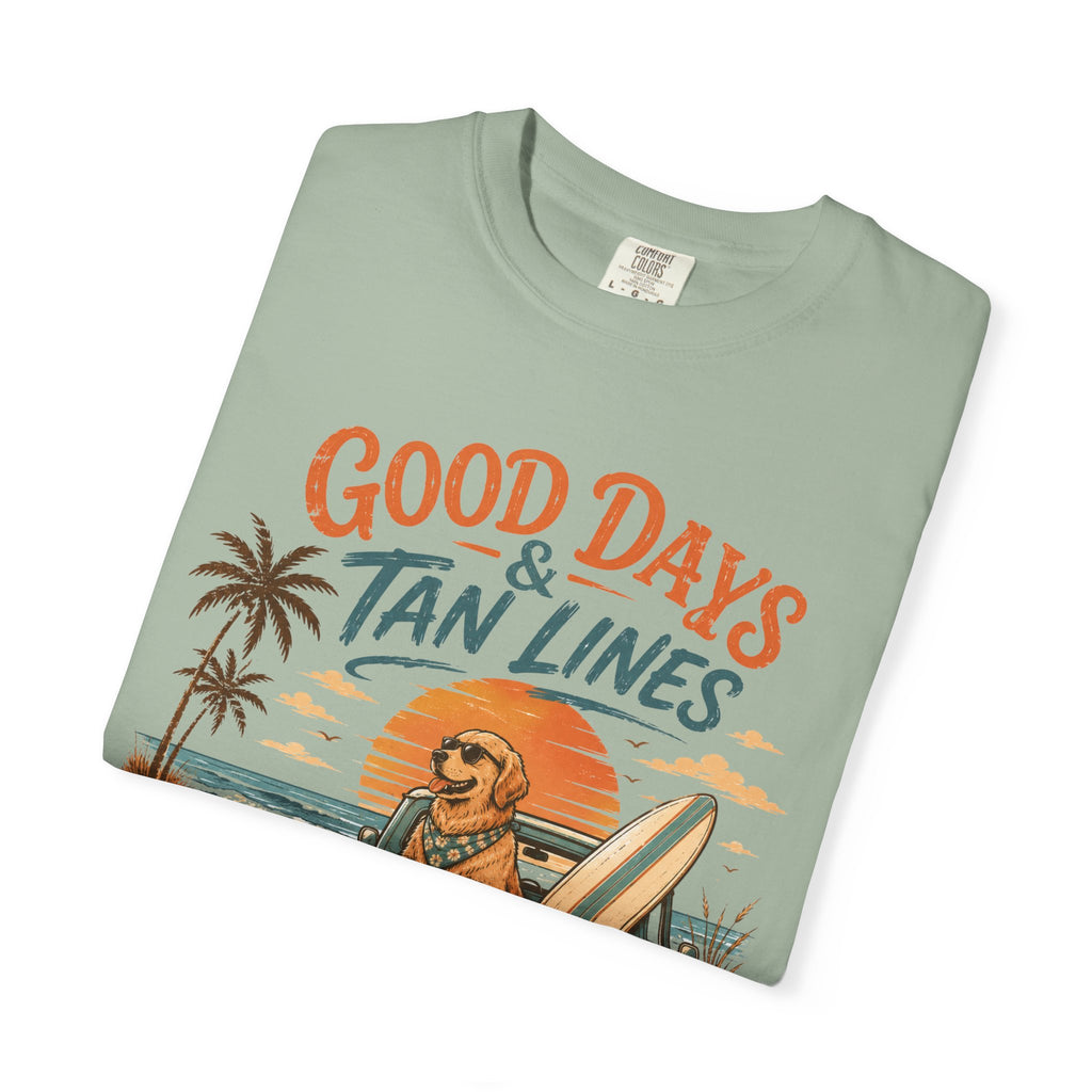 Dog Good Days  Beach T-Shirt