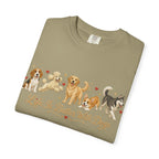 Dog Mom T-Shirt — Cute Row of Dogs Graphic Tee