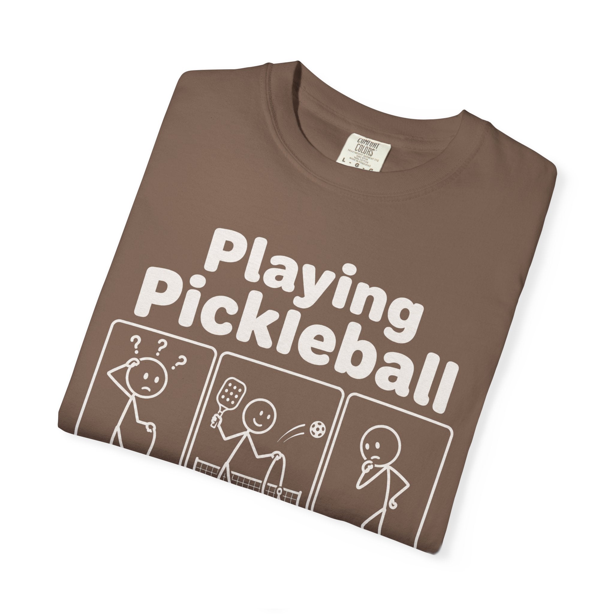 Playing Pickleball Improves Memory" Funny Dog Graphic Tee