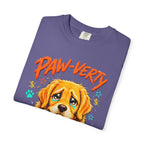 Paw-verty Expert Dog Graphic T-Shirt