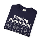 Playing Pickleball Improves Memory" Funny Dog Graphic Tee