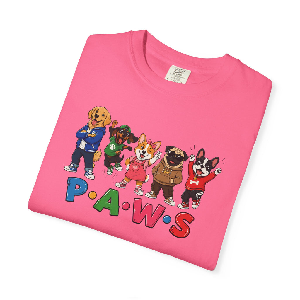 PAWS  Dog Crew T-Shirt