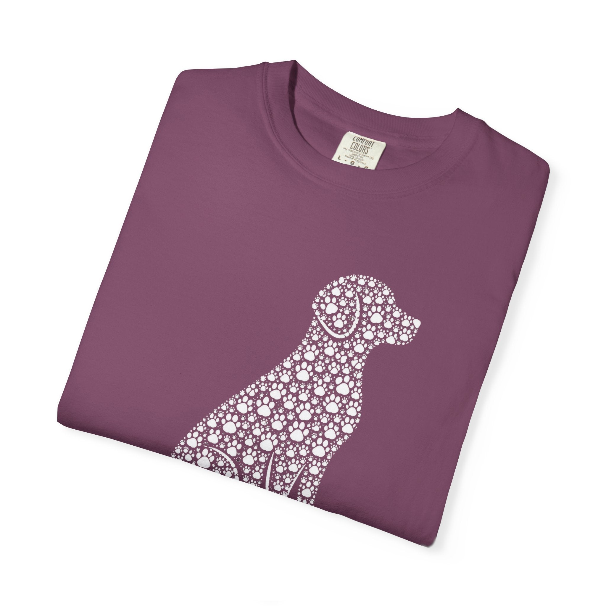 Dog Silhouette White T-Shirt
