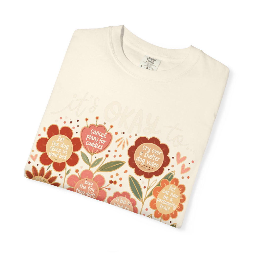 "Choose Joy" Floral Garden Graphic T-Shirt
