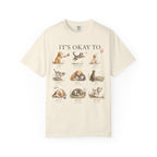 It’s Okay To" Cute Puppy & Kitten Comfort Graphic Tees