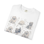 Pomeranian Puppy Pattern T-Shirt
