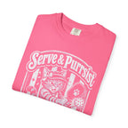 Pickle Ball Serve & Purrsist Cat T-Shirt