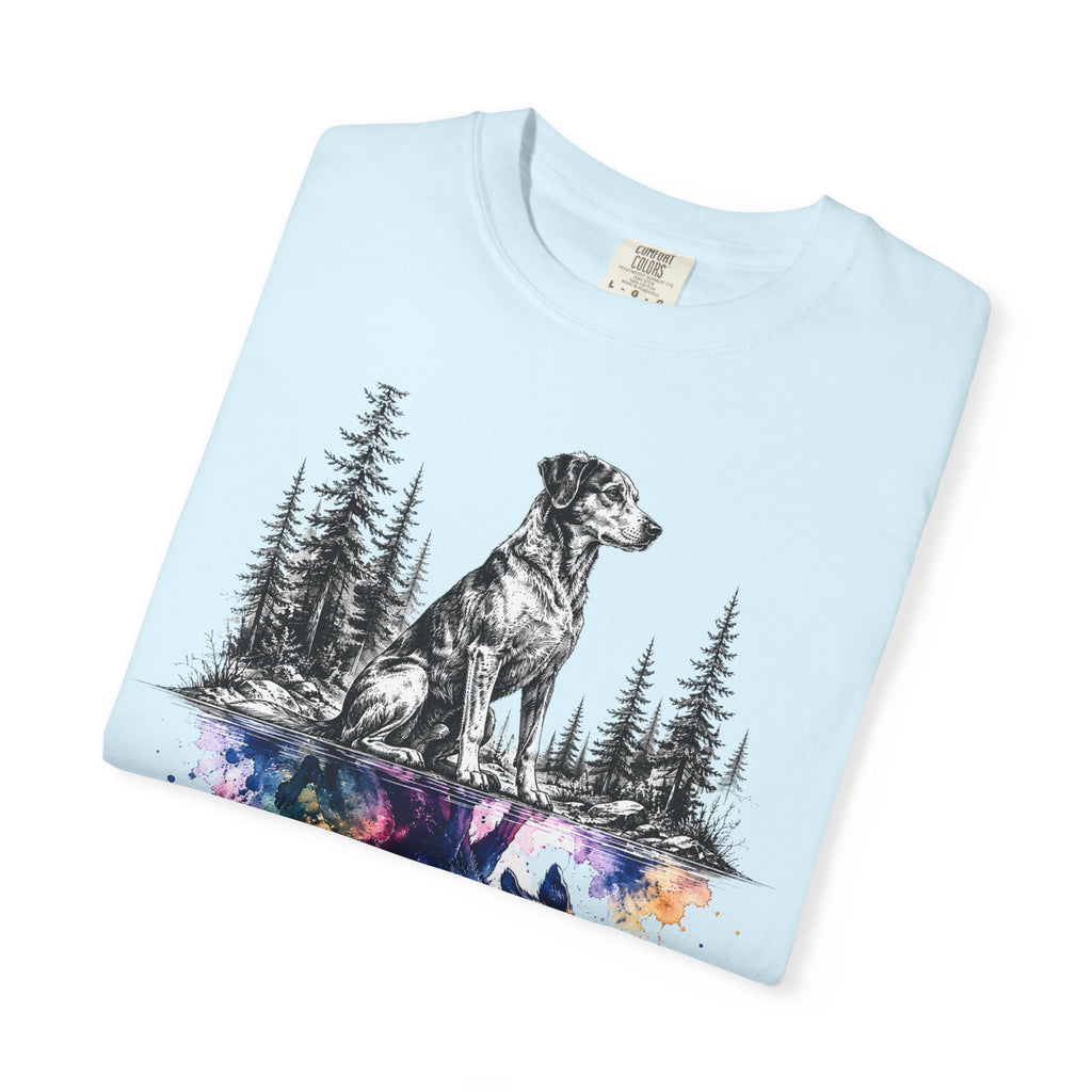 Dog & Forest Reflection T‑Shirt