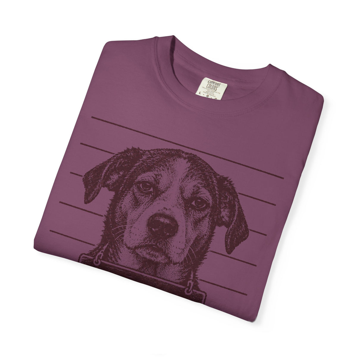 Case Closed Dog Mugshot T-Shirt