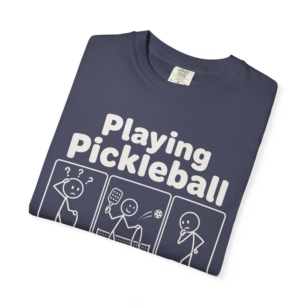 Playing Pickleball Improves Memory" Funny Dog Graphic Tee