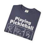 Playing Pickleball Improves Memory" Funny Dog Graphic Tee