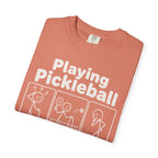 Playing Pickleball Improves Memory" Funny Dog Graphic Tee