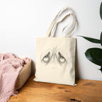 Tote Bag with Sad Dog Eyes