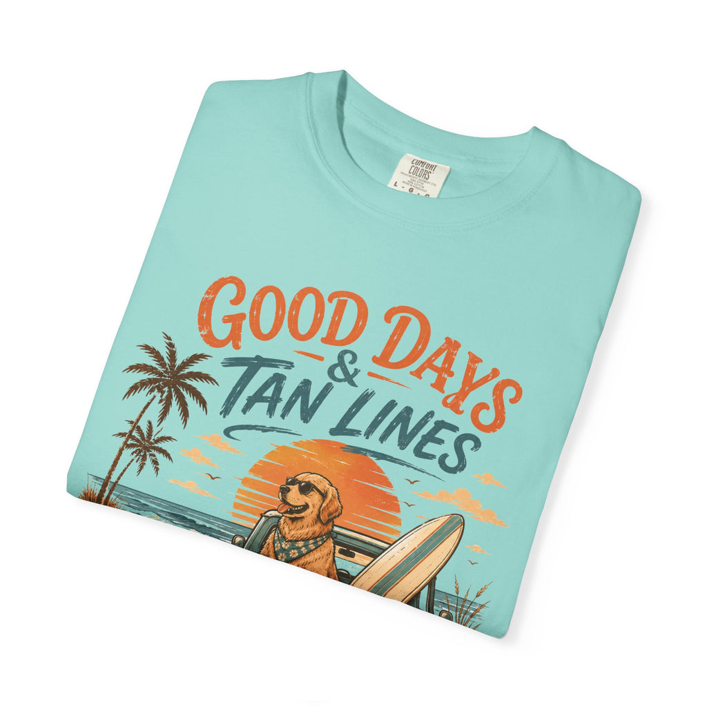 Dog Good Days  Beach T-Shirt