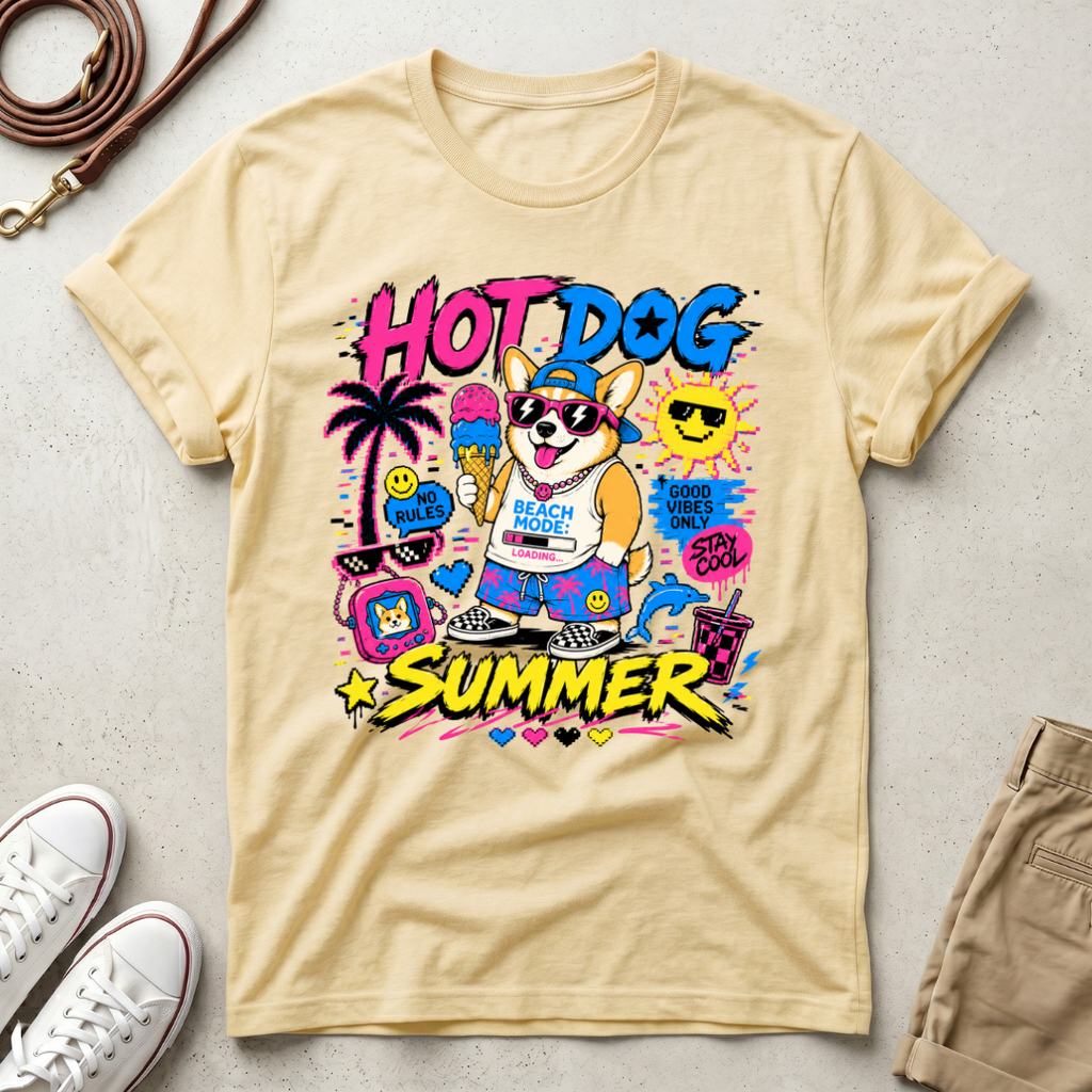 Hot Dog Summer T‑Shirt