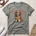 Freedom Patriotic Dog T-Shirt